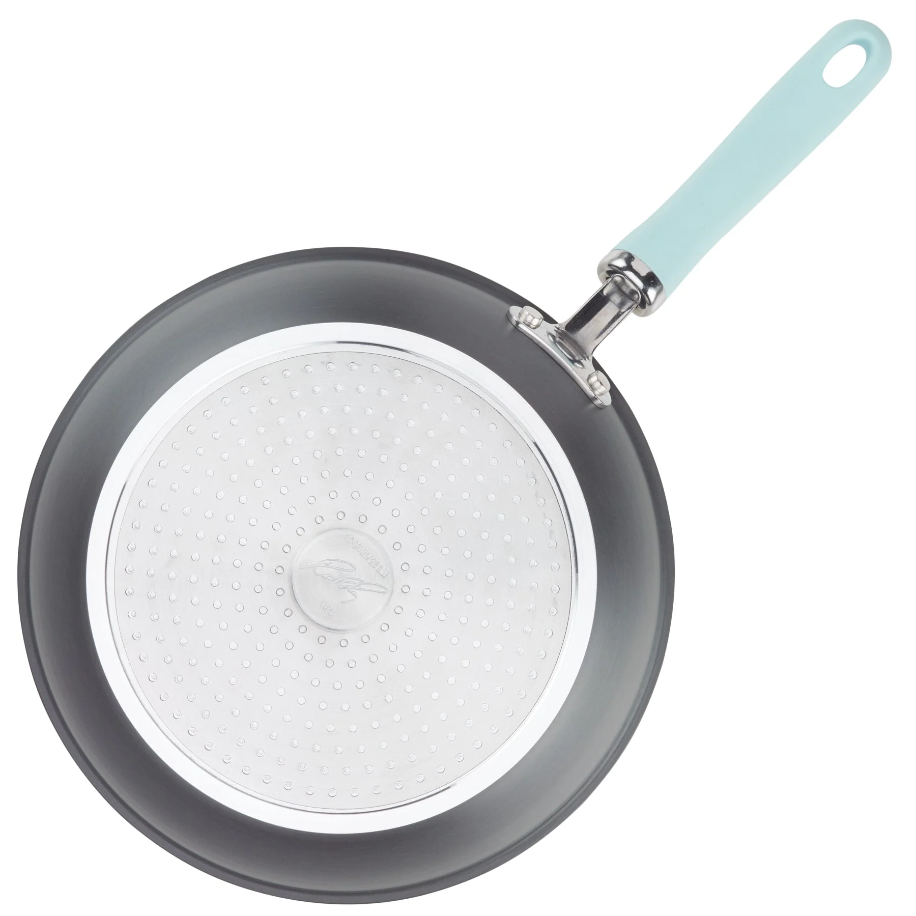 10.25-Inch Create Delicious Hard Anodized Nonstick Induction Covered Deep Frying Pan - Image 6