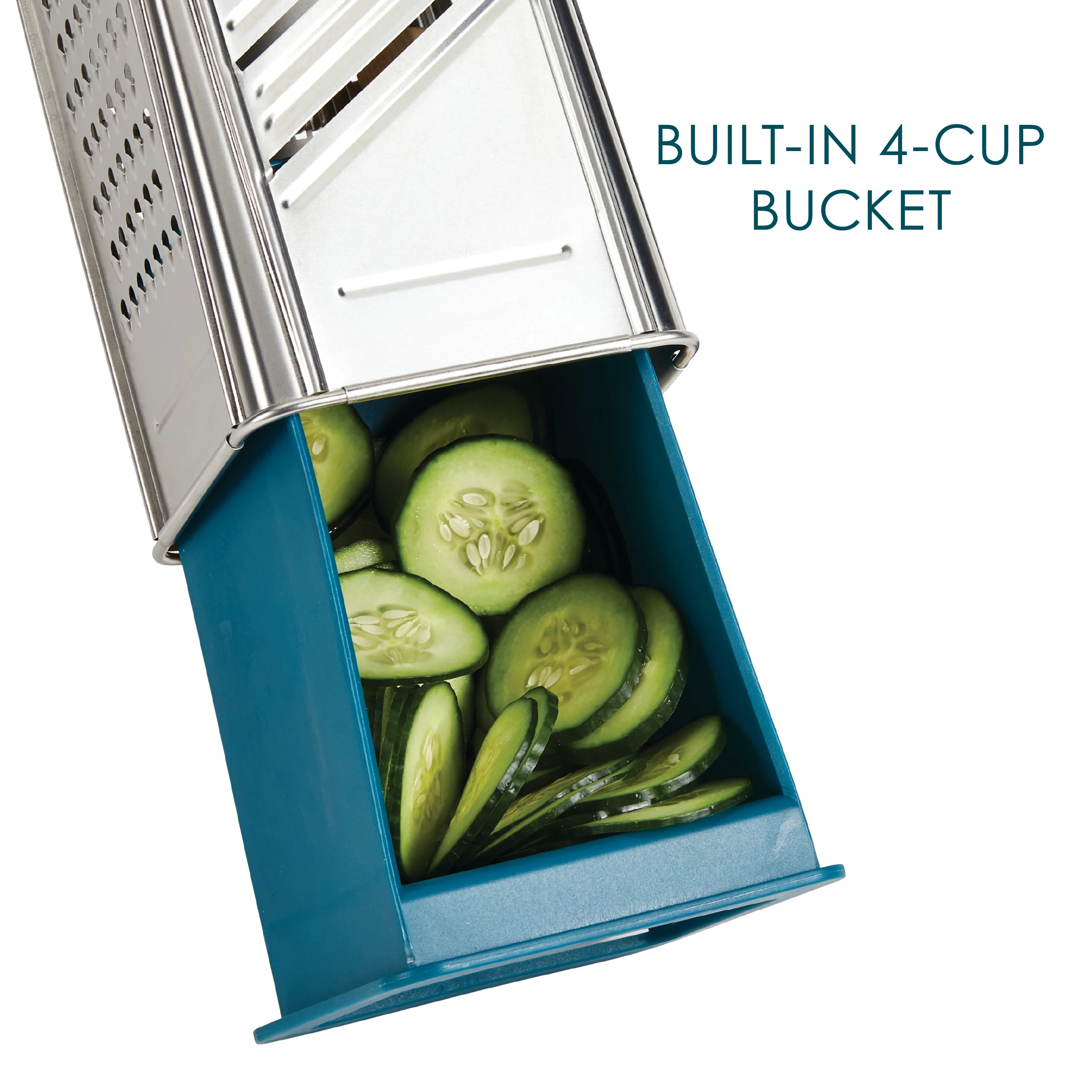 4 - Sided Box Grater with Storage Box - Image 16