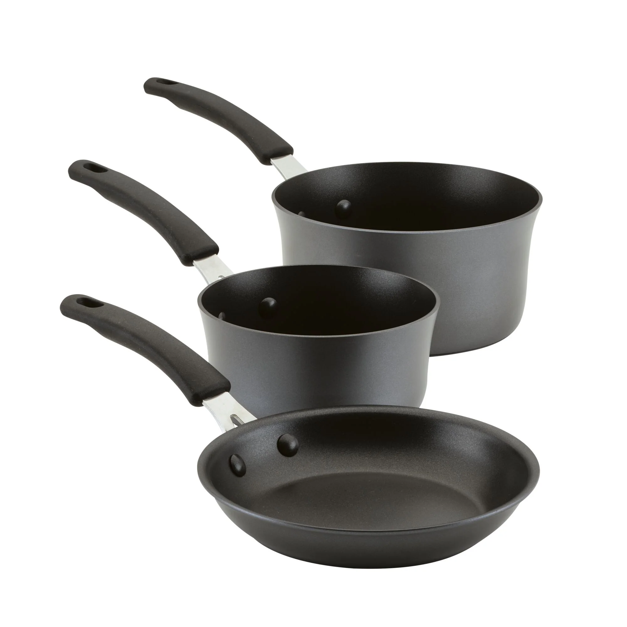 10-Piece Cook + Create Hard Anodized Nonstick Cookware Set - Image 5