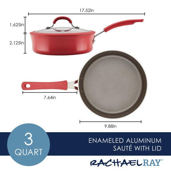 3-Quart Cook + Create Nonstick Sauté Pan with Lid - Image 23