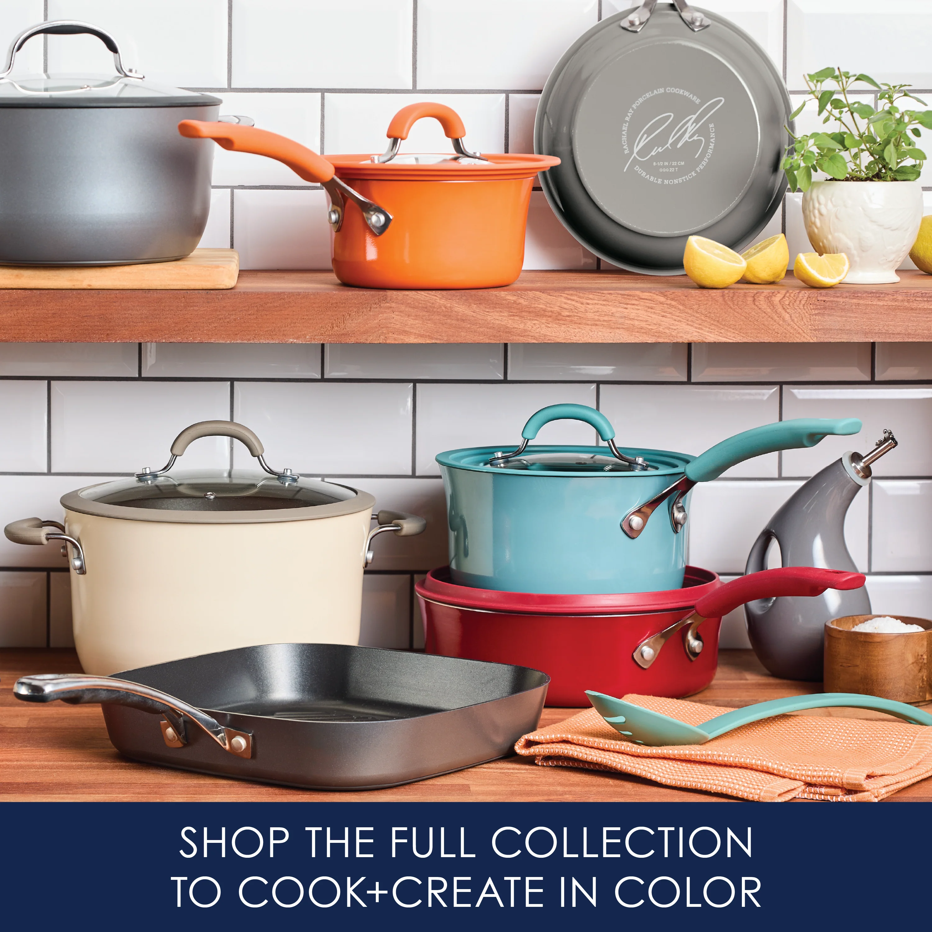 5-Quart Cook + Create Nonstick Dutch Oven with Lid - Image 8