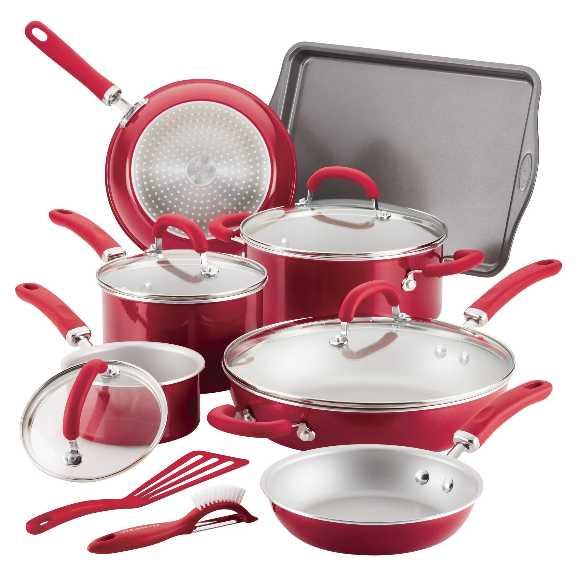 13-Piece Create Delicious Nonstick Induction Cookware Set - Image 18