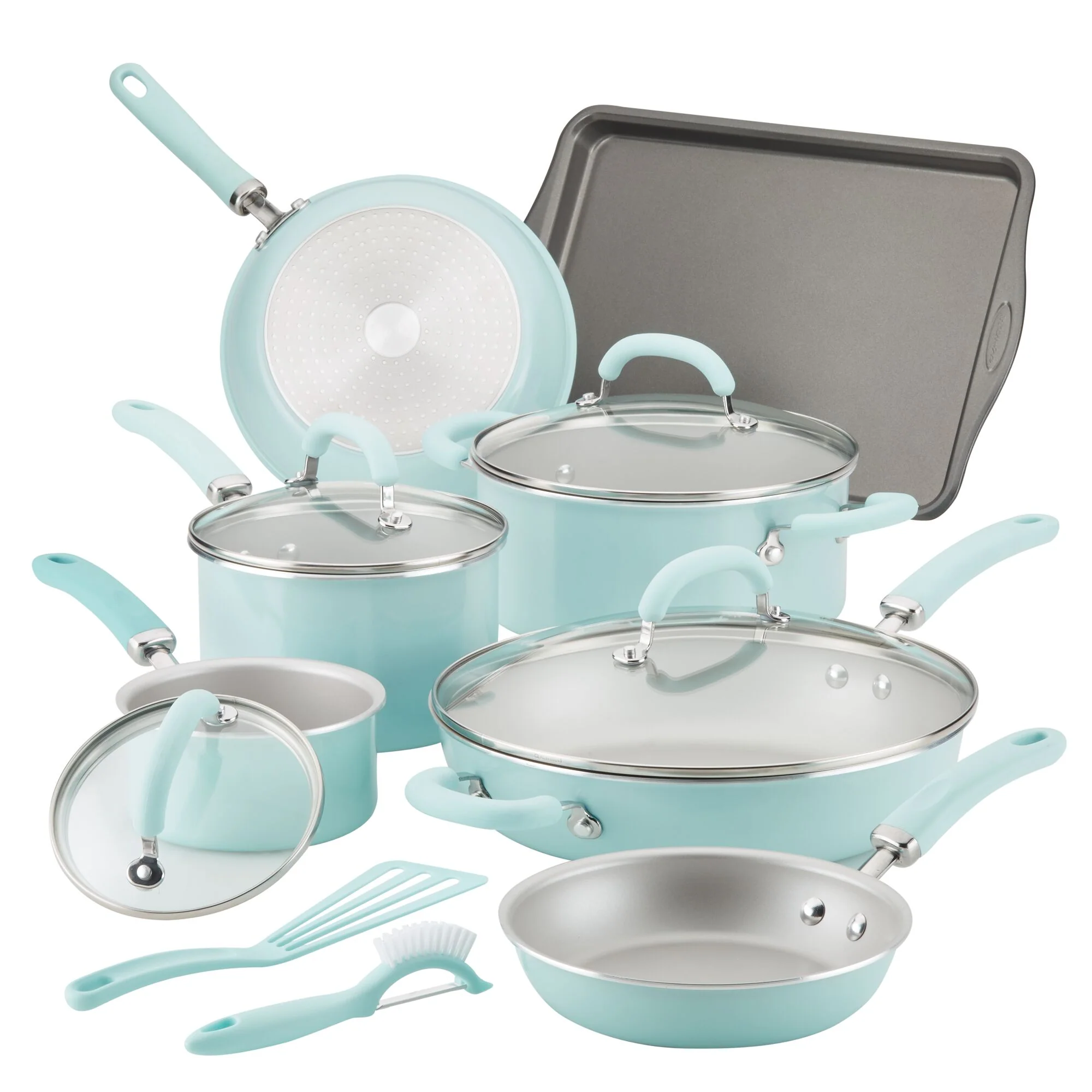 13-Piece Create Delicious Nonstick Induction Cookware Set - Image 28