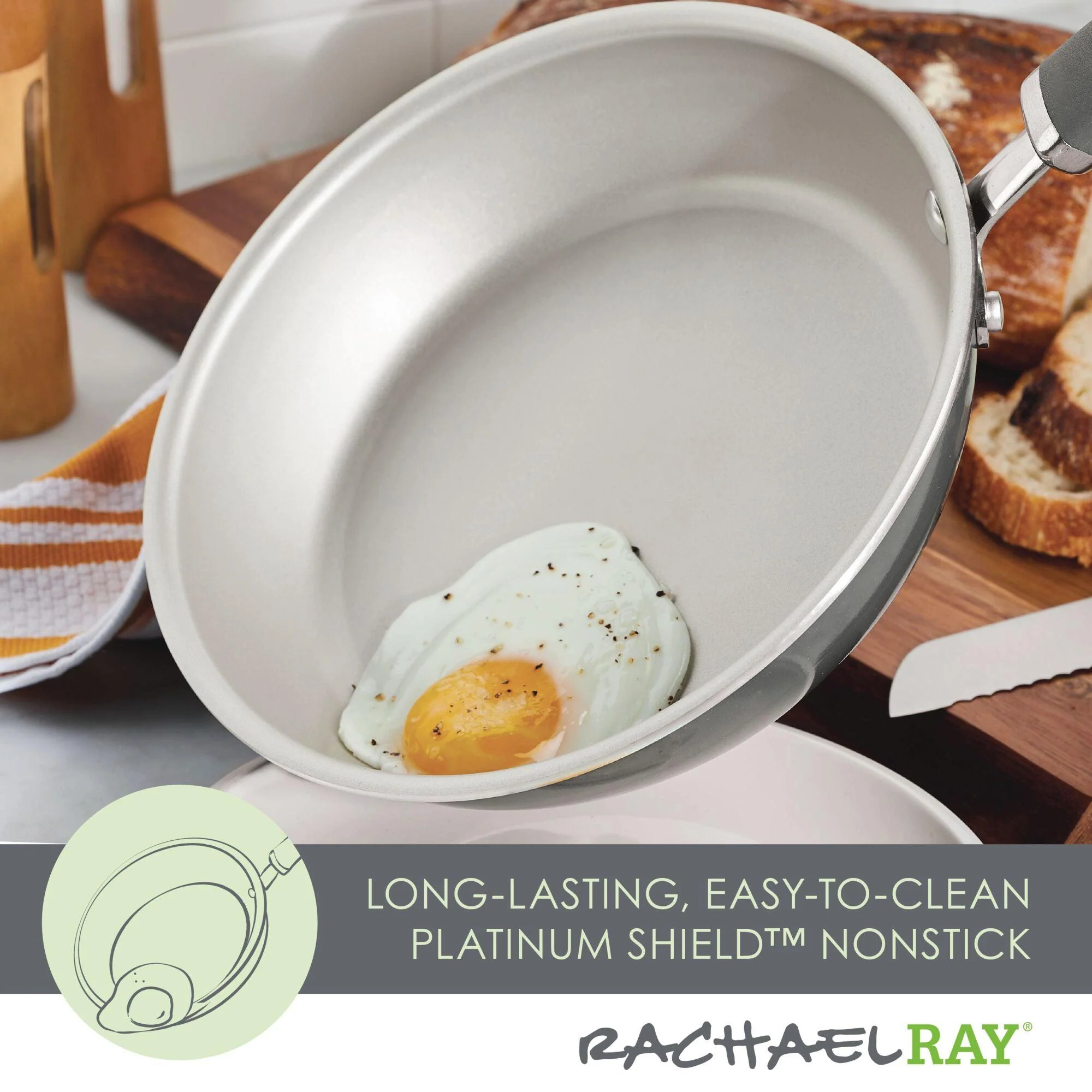 13-Piece Create Delicious Nonstick Induction Cookware Set - Image 9