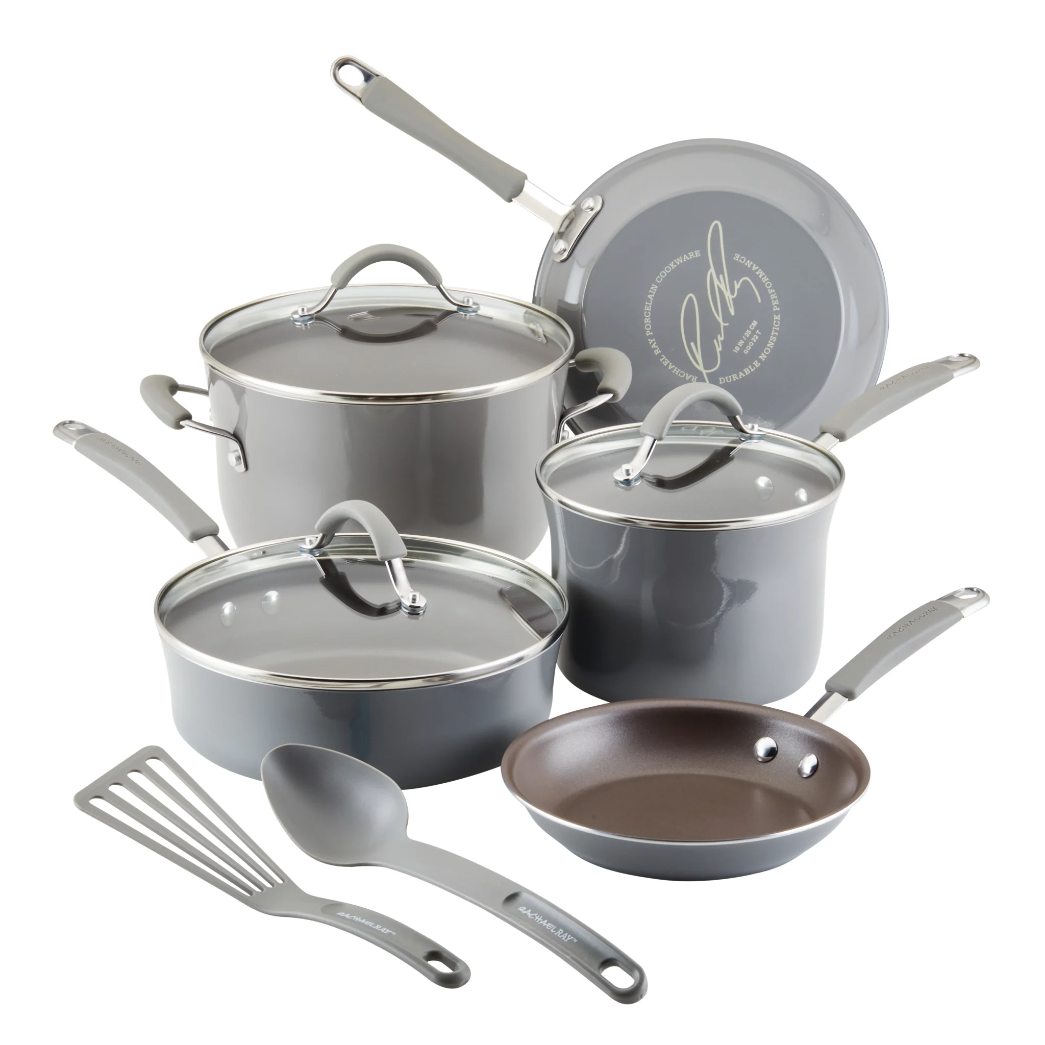 10-Piece Cucina Nonstick Cookware Set - Image 3