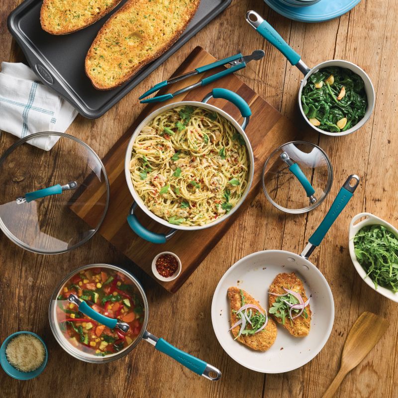 8-Piece Cucina Ceramic Nonstick Cookware Set - Image 9