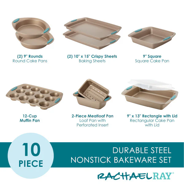 10-Piece Nonstick Bakeware Set - Image 15