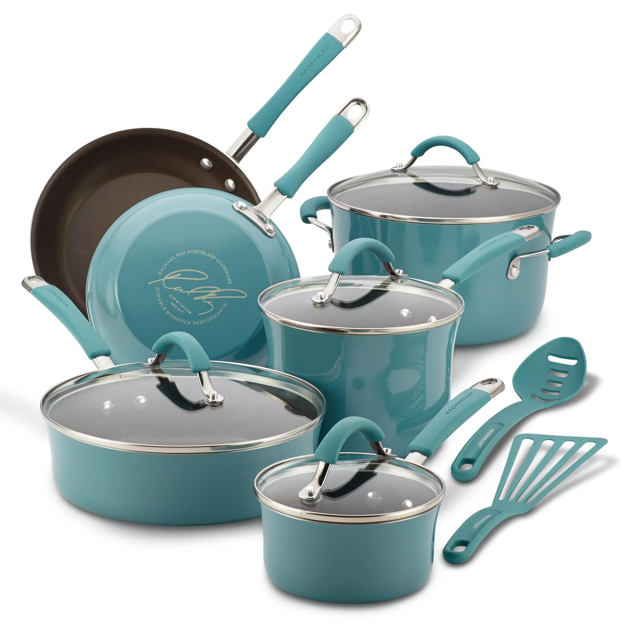 12-Piece Cucina Nonstick Cookware Set - Image 4