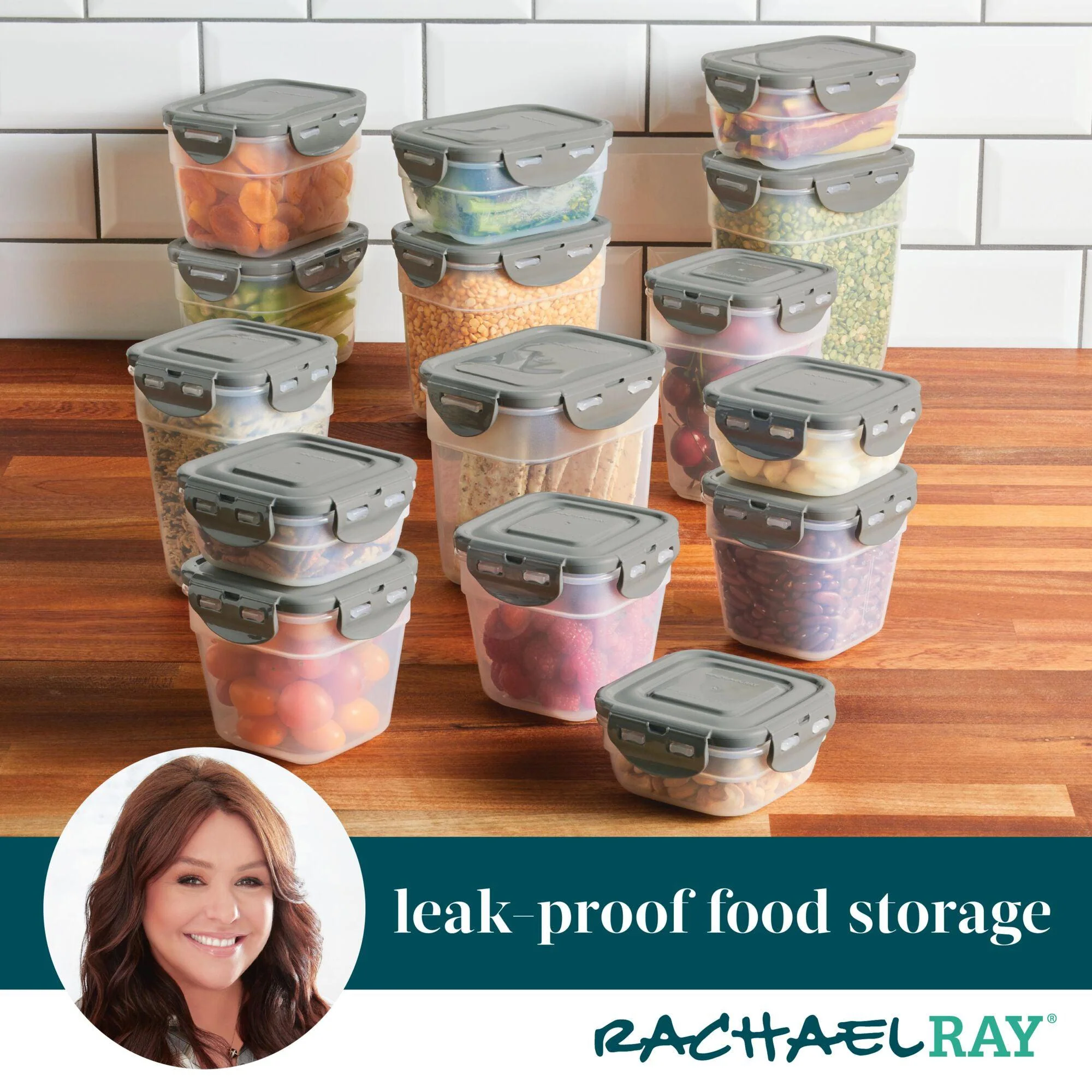 30-Piece Nestable Food Storage Containers - Image 3