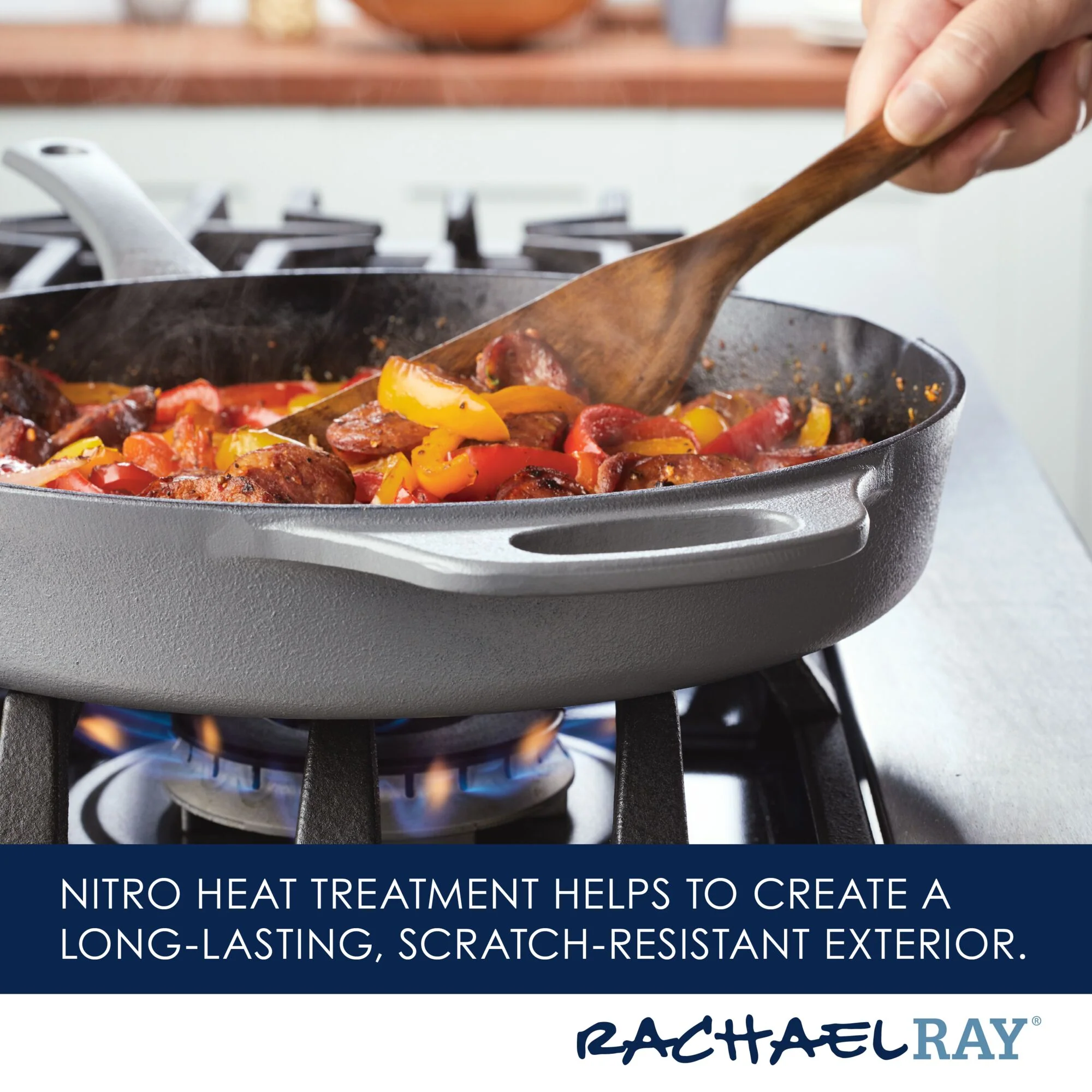 12-Inch NITRO Cast Iron Skillet - Image 9