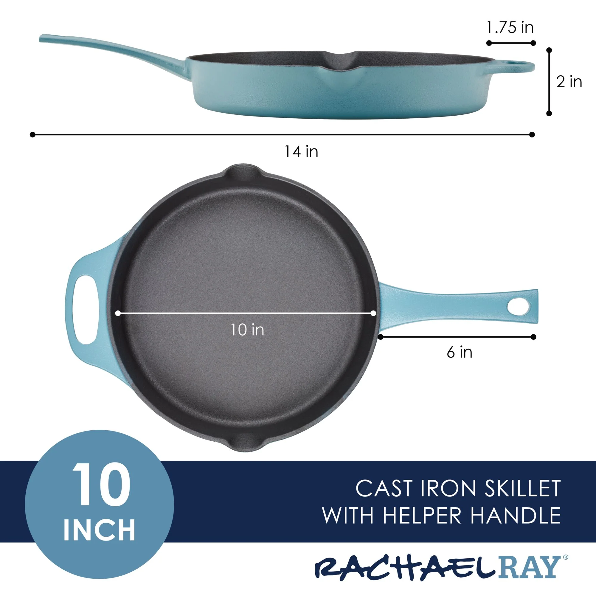 10-Inch NITRO Cast Iron Skillet - Image 26