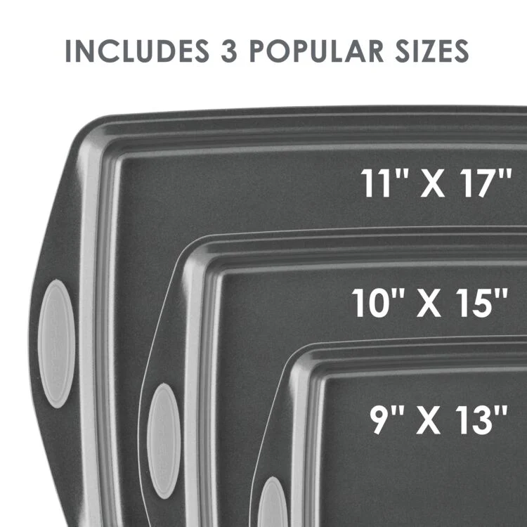 3-Piece Nonstick Sheet Pan Set - Image 10