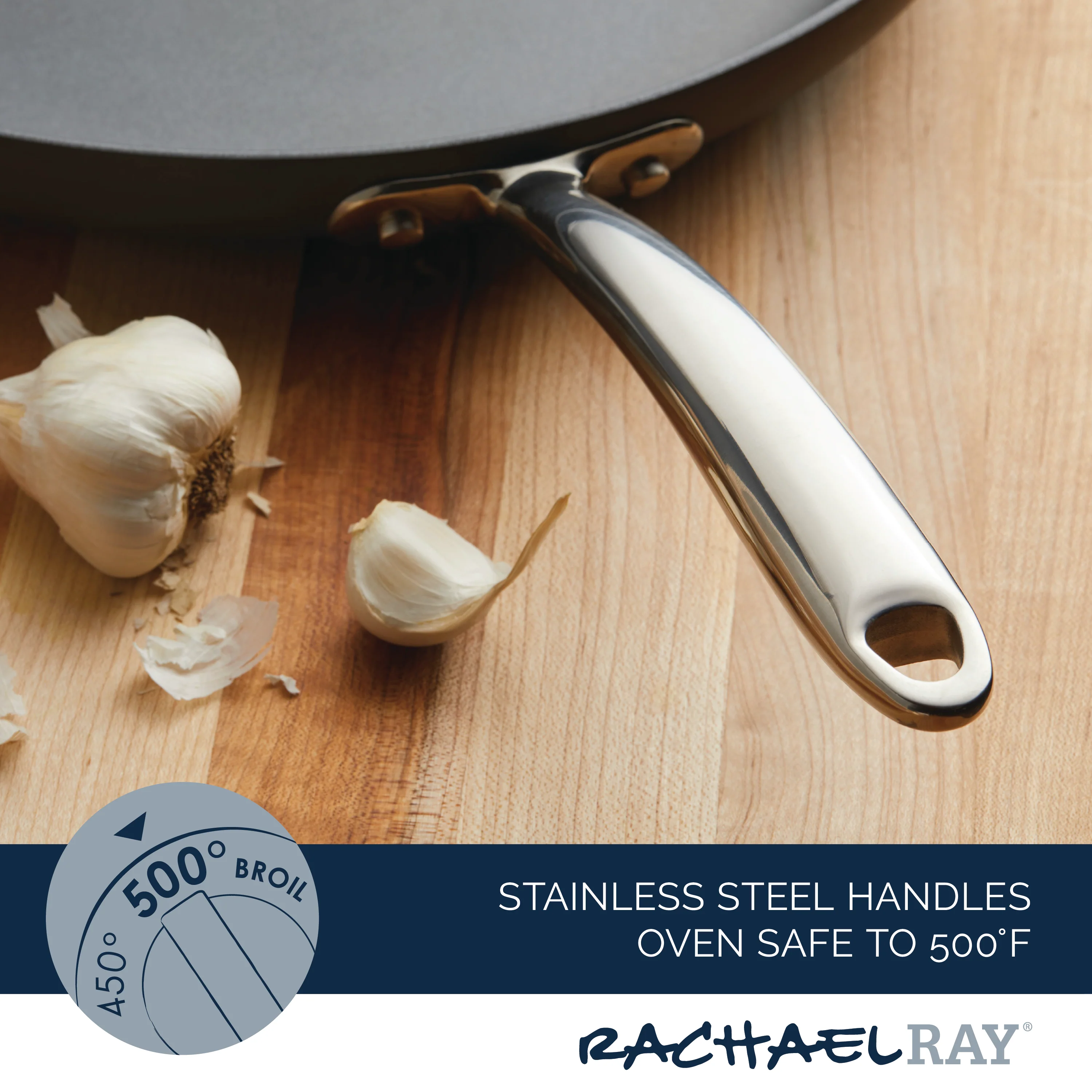 14-Inch Professional Hard Anodized Nonstick Frying Pan - Image 4