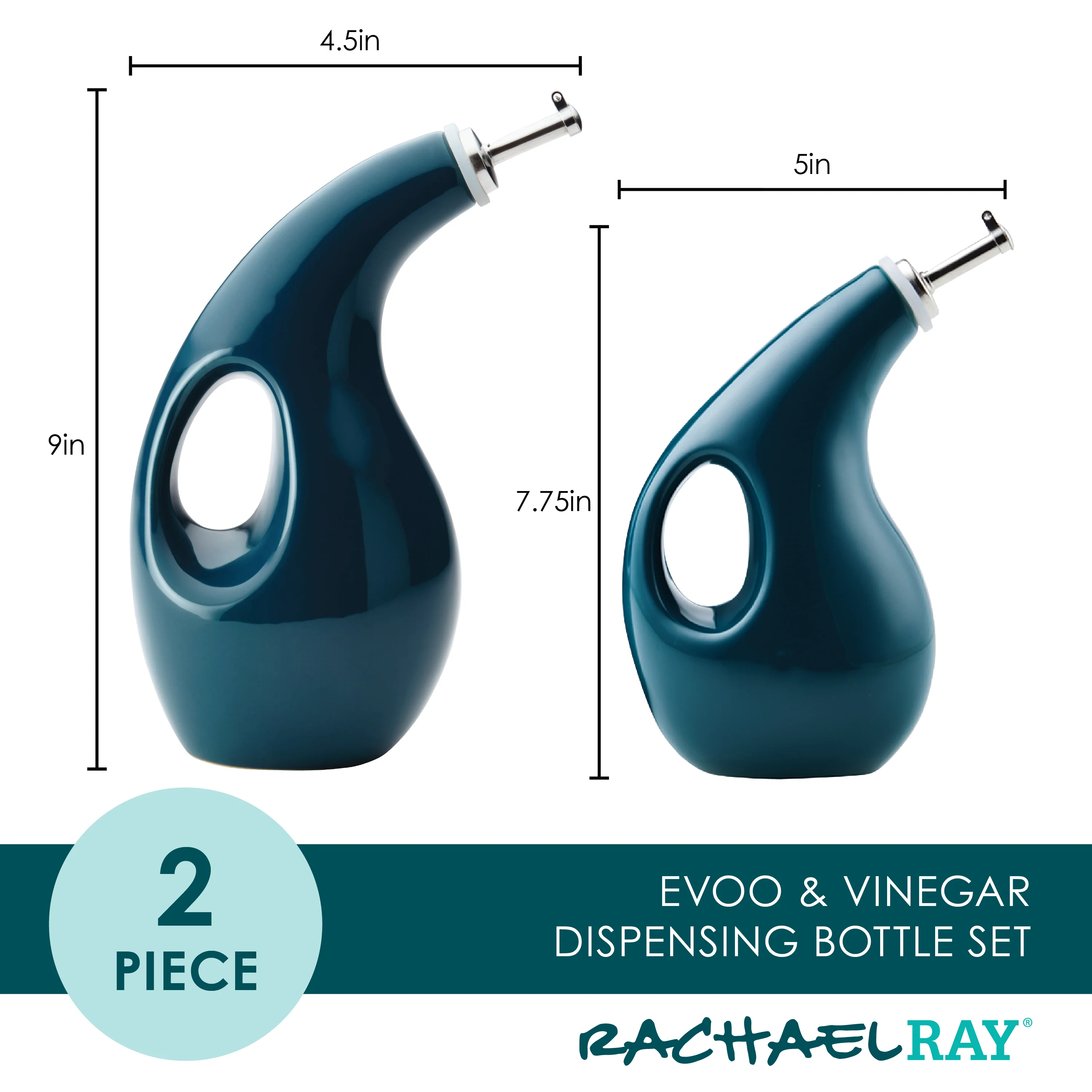 2-Piece EVOO and Vinegar Bottle Set - Image 15