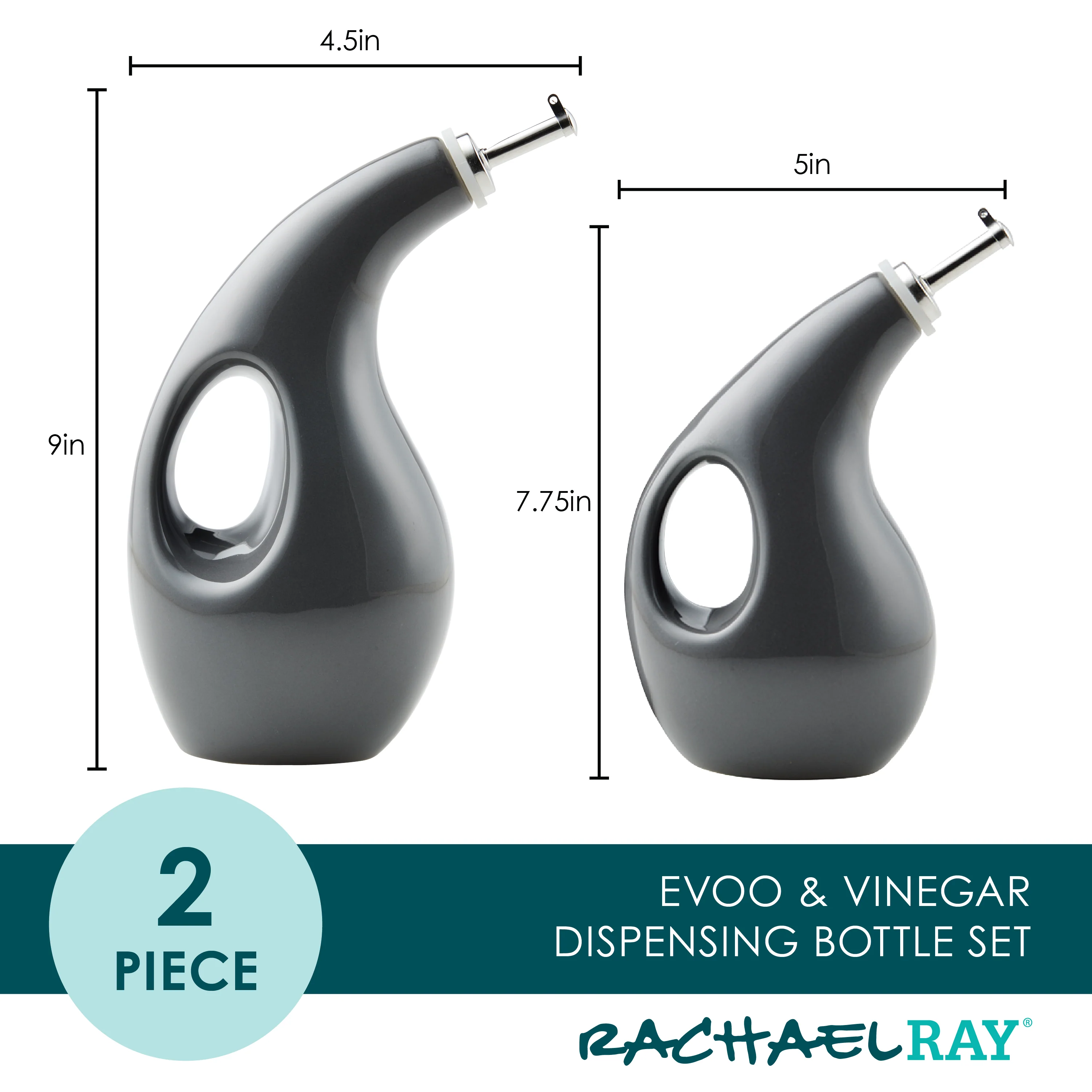2-Piece EVOO and Vinegar Bottle Set - Image 20