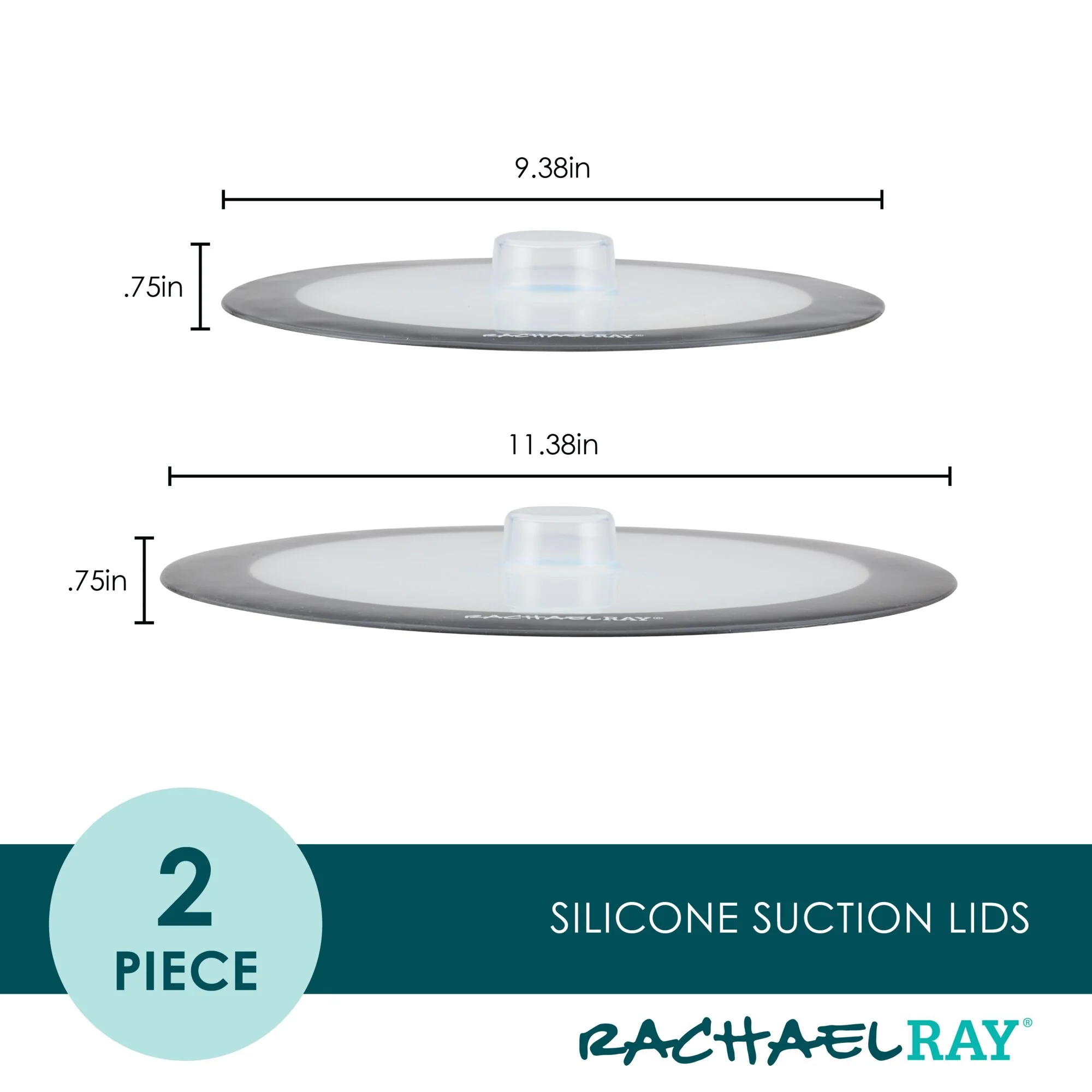 2-Piece Silicone Suction Lid Set - Image 4